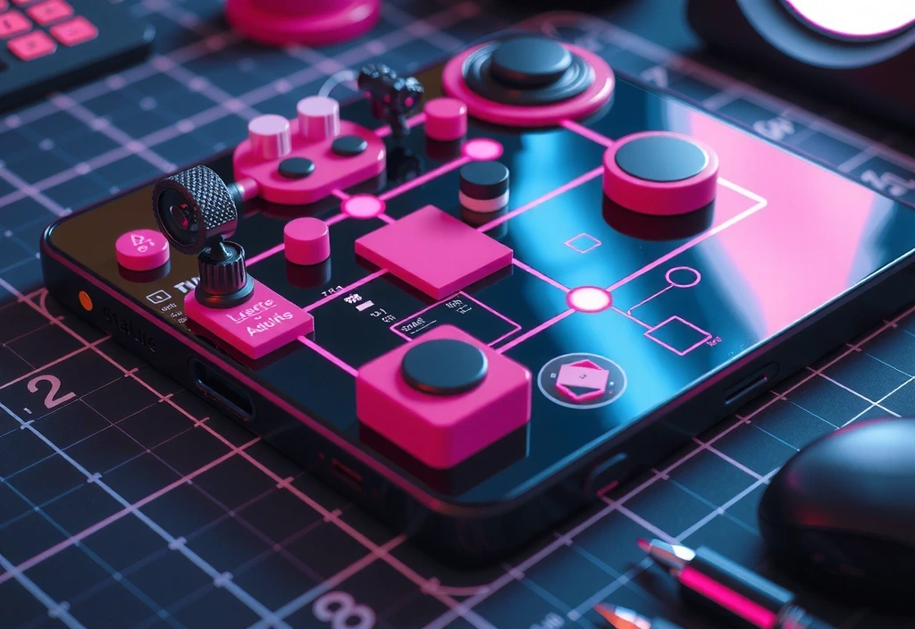 Game Blueprint Wireframe